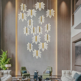 Mariana - Modern Leaf Pendant Chandelier