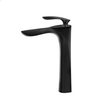 Melony - Modern Brass Single Lever Deck Mounted Basin Mixer Tap