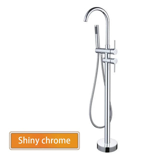 Arista - Freestanding Floor Mount Bathtub Tap Set with Handheld Shower