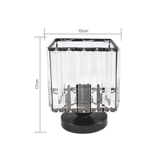 Calra - Patterned Glass K9 Crystal Hanging LED Pendant Lights