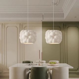 Denver - Japanese White Cloud Bubble Hanging Pendant Ceiling Light