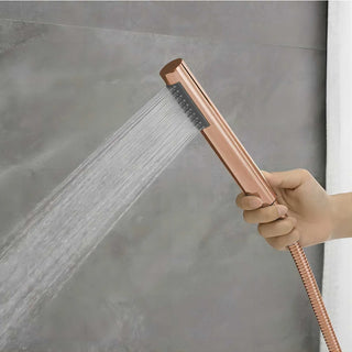 Arista - Freestanding Floor Mount Bathtub Tap Set with Handheld Shower