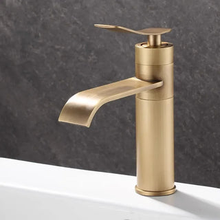 Basilio - Retro Modern Hot & Cold Single Lever Basin Tap
