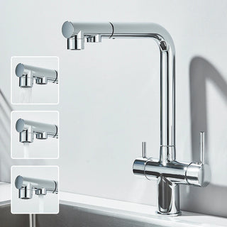 Lisandra - Pull Out Kitchen Filtered Dual Sprayer Tap