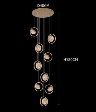 Renata - Modern Pendant Ceiling Chandelier