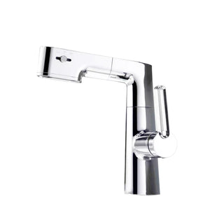 Cherlyn - Pull Out Basin Mixer LED Temperature Tap 360° Rotatable