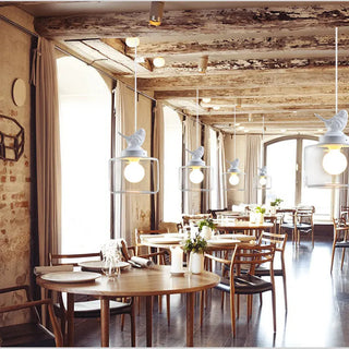 Plessen - Nordic Glass Bird Hanging Light