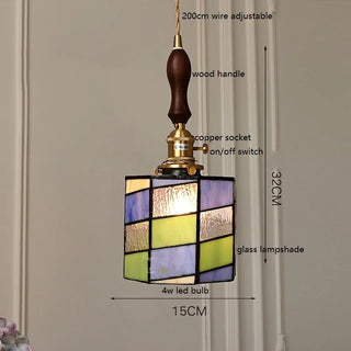 Amora Series - Colorful Glass Pendant LED Hanging Pendant Lights