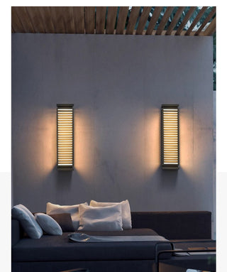 Xander - Stainless Steel Rectangular Anti Rust Outdoor Wall Light