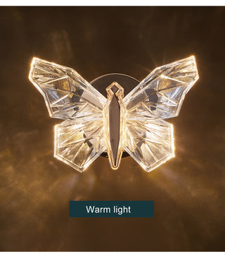 Colter - Modern Crystal Butterfly Wall Light And Pendant Hanging Ceiling Light