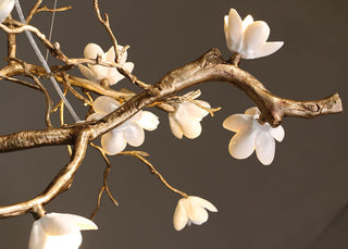 Justin - Crystal Tree Hanging Chandelier
