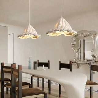 Bareera - Vintage Resin Leaf Pendant Ceiling Light