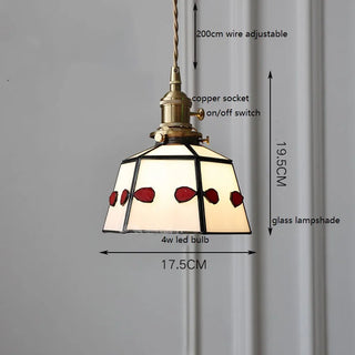 Amora Series - Colorful Glass Pendant LED Hanging Pendant Lights