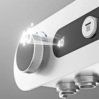 Nerea - Brass Round Waterfall Shower System with Digital Display