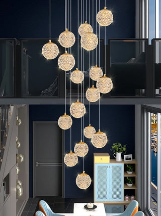 Heloisa - Spiral Hanging Ceiling Pendant Chandelier