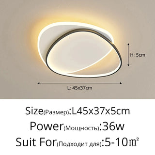 Canny - Modern Layered LED Chandelier