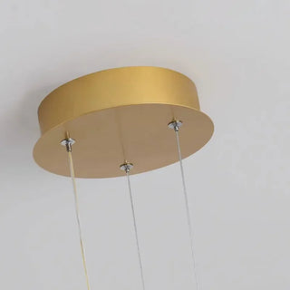Damir - Gold LED Butterfly Wings Hanging Chandelier