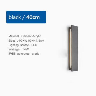 Lydia- LED IP65 Outdoor Wall Light