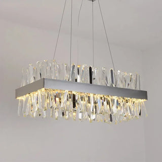 Jason - Up/Down Crystal Glass Round Hanging Ceiling Light Chandelier