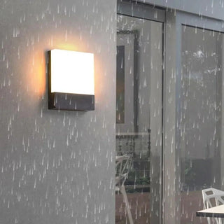 Browin - Modern Outdoor Square LED Light Box Wall Light