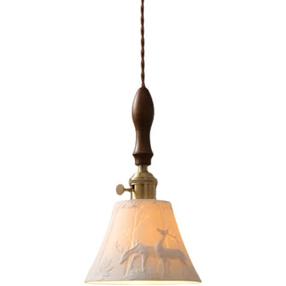 Milan - Rustic Ceramic Modern Ceiling Pendant Light