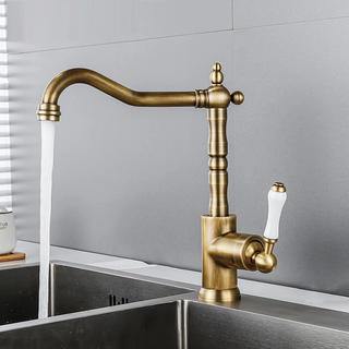 Ligia - Antique Sink Mixer Single Lever Tap