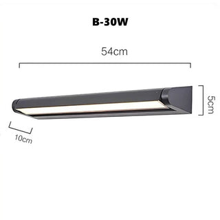 Cletus - Long Strip Rotatable LED Aluminium IP65  Wall Lamp