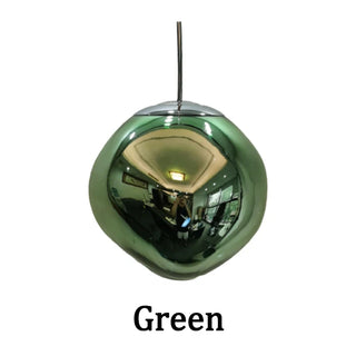 Zofia - Modern Hanging Round Coloured Glass Hanging Pendant Ceiling Light