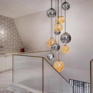 Glaxy - Glass Ball Hanging Pendant Chandelier