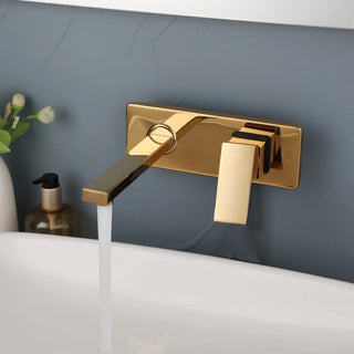 Nicklas - Modern Single Handle Wall Mounted Basin Tap