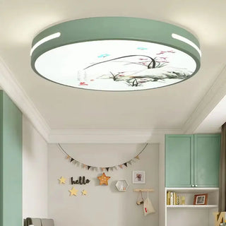 Jelena - Cartoon Design Round Children's Ceiling Light