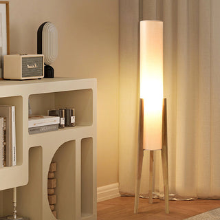 Mizura - Wabi Sabi Walnut Floor Lamp