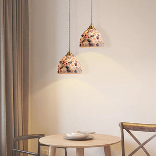 Lubna - Post-Modern Creative Sea Shell Glass Pendant Lights