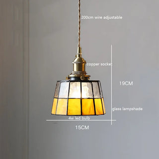 Amora Series - Colorful Glass Pendant LED Hanging Pendant Lights