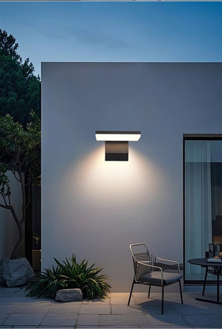 Jase - IP65 Waterproof Motion Sensor Auto On/Off Wall Light with Adjustable Angle