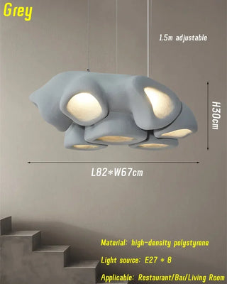 Octopod - Wabi-Sabi Hanging Multi-Hole Ceiling Light