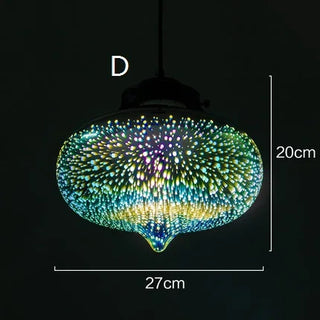 Sabro - Firework Glass Ball Hanging Pendant Ceiling Light