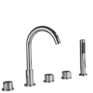 Kory - Modern 5 Piece Bathtub Tap/Shower Set