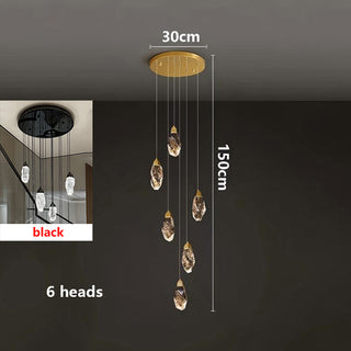 Dimitri - Crystal Pendant Ceiling Chandelier