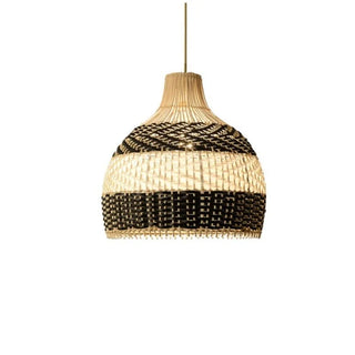 Tubas - Nordic Pastoral Rattan Weave Hanging Ceiling Light
