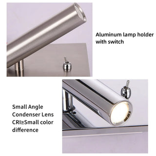 Bastien - Modern Adjustable LED Cylinder Reading Wall Light