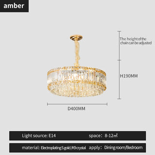 Kindle - Luxury French Crystal Hanging Chandelier