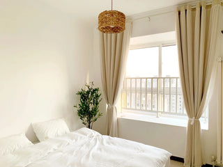 Bray - Round Handmade Rattan Wicker Hanging Ceiling Light