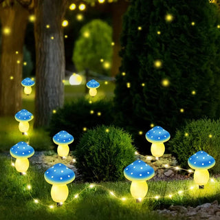 Shyla - Mushroom Lights Waterproof Garden Ornaments Decor
