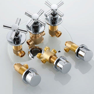 Kory - Modern 5 Piece Bathtub Tap/Shower Set