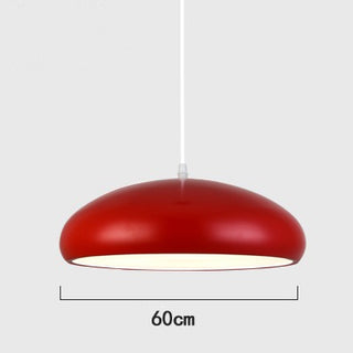 Laila - Disc Glossy Modern Single Head Pendant Light