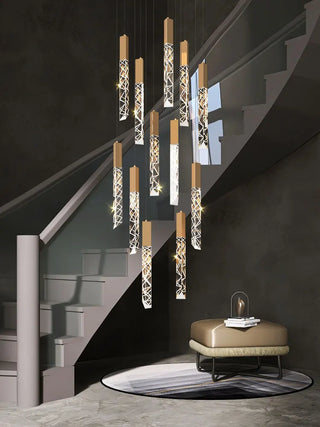 Rufus - Crystal Pendant Ceiling Chandelier