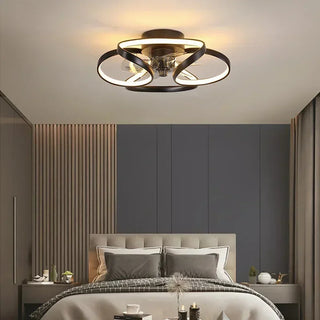 Goddo - Modern 5 Blade Ceiling Fan Light