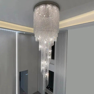 Glacielle  - High-End Classic Crystal Pendant – Perfect for Lobbies, Villas, and Formal Living Areas