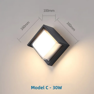 Oscar - Smart LED Outdoor Rectangle Wall Light